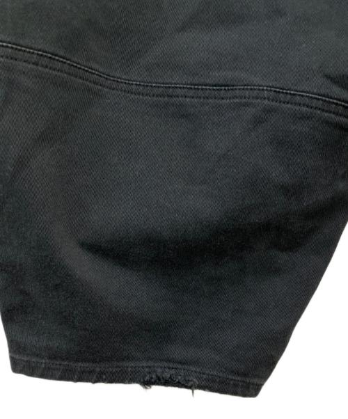 LAD MUSICIAN（ラッドミュージシャン）LAD MUSICIAN (ラッドミュージシャン) COMPACT CHINO STRETCH WIDE PANTS ブラック サイズ:42の古着・服飾アイテム