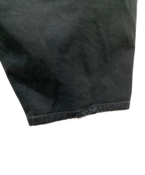 LAD MUSICIAN（ラッドミュージシャン）LAD MUSICIAN (ラッドミュージシャン) COMPACT CHINO STRETCH WIDE PANTS ブラック サイズ:42の古着・服飾アイテム