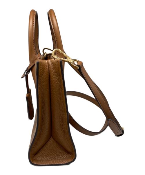 MICHAEL KORS（マイケル・コース）MICHAEL KORS (マイケルコース) 2WAYバッグ ブラウンの古着・服飾アイテム