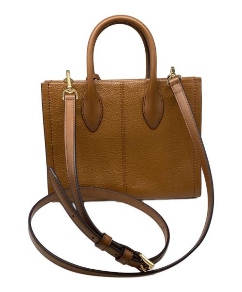 MICHAEL KORS（マイケル・コース）MICHAEL KORS (マイケルコース) 2WAYバッグ ブラウンの古着・服飾アイテム