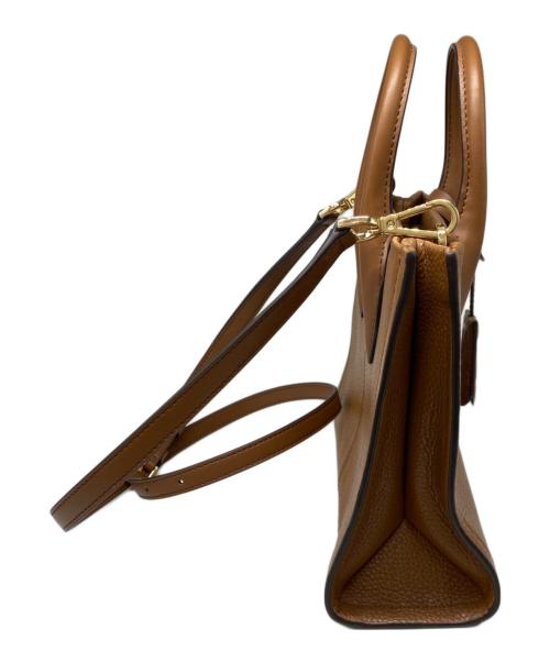 MICHAEL KORS（マイケル・コース）MICHAEL KORS (マイケルコース) 2WAYバッグ ブラウンの古着・服飾アイテム