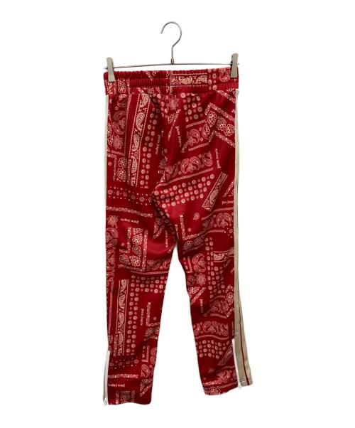 Palm Angels（パーム エンジェルス）Palm Angels (パーム エンジェルス) バンダナ柄トラックパンツ レッド サイズ:Sの古着・服飾アイテム