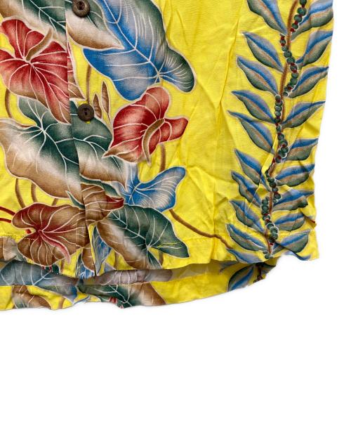 KAMEHAMEHA（カメハメハ）KAMEHAMEHA (カメハメハ) アロハシャツ イエロー サイズ:Sの古着・服飾アイテム