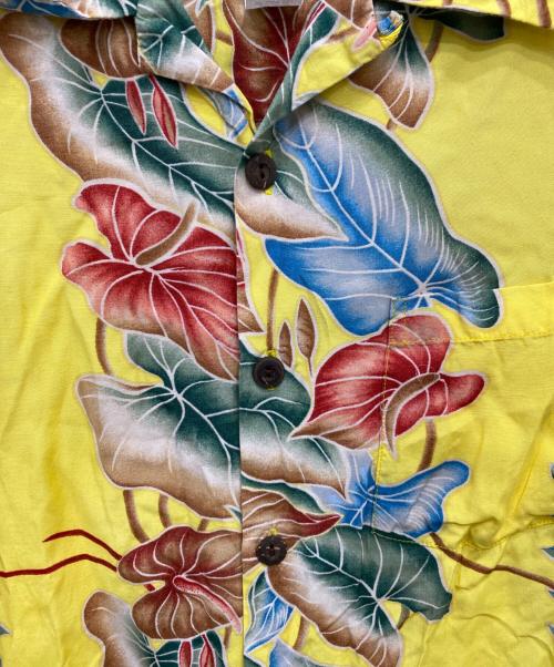 KAMEHAMEHA（カメハメハ）KAMEHAMEHA (カメハメハ) アロハシャツ イエロー サイズ:Sの古着・服飾アイテム