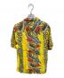 KAMEHAMEHA (カメハメハ) アロハシャツ イエロー サイズ:S：5000円