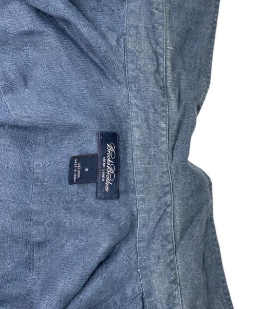 BROOKS BROTHERS（ブルックスブラザーズ）BROOKS BROTHERS (ブルックスブラザーズ) リネンシャツ ネイビー サイズ:Mの古着・服飾アイテム