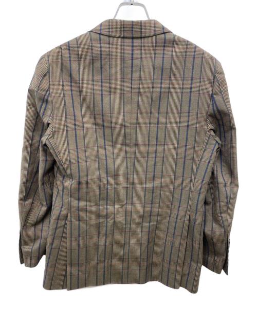 BROOKS BROTHERS（ブルックスブラザーズ）BROOKS BROTHERS (ブルックスブラザーズ) チェック柄2Bテーラードジャケット ブラウン サイズ:38Sの古着・服飾アイテム