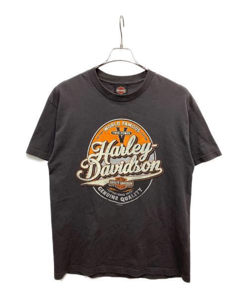 HARLEY-DAVIDSON（ハーレーダビッドソン）HARLEY-DAVIDSON (ハーレーダビッドソン) プリントTシャツ ブラック サイズ:Lの古着・服飾アイテム