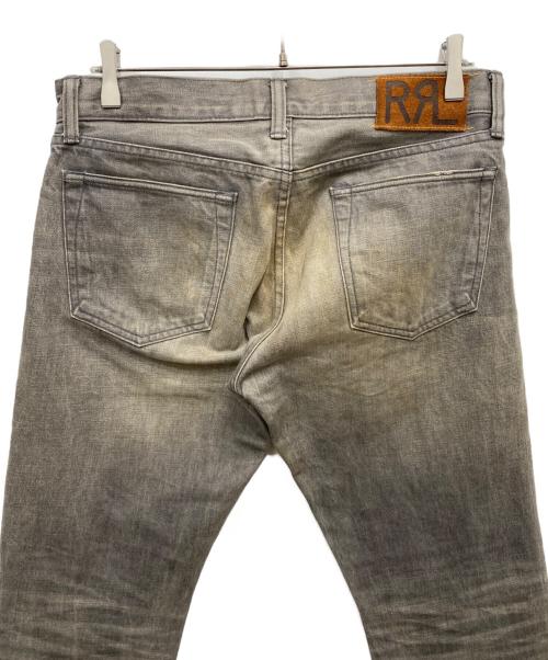 RRL（ダブルアールエル）RRL (ダブルアールエル) セルビッチデニムパンツ グレー サイズ:W30の古着・服飾アイテム