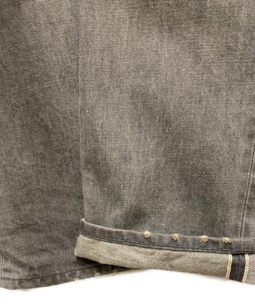RRL（ダブルアールエル）RRL (ダブルアールエル) セルビッチデニムパンツ グレー サイズ:W30の古着・服飾アイテム