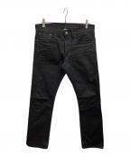 RRLダブルアールエル）の古着「セルビッチデニムパンツ」｜ブラック