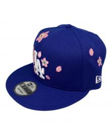 New Era×KAIKAI KIKI（ニューエラ×カイカイキキ）の古着「キャップ」｜ブルー