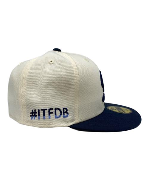 New Era（ニューエラ）New Era (ニューエラ) キャップ ホワイト×ネイビー サイズ:78/1の古着・服飾アイテム