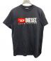 DIESEL（ディーゼル）の古着「半袖Tシャツ」｜ブラック
