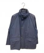 Burberry'sバーバリー）の古着「ジップアップジャケット」｜ネイビー