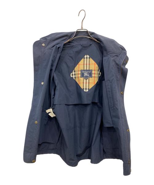 Burberry's（バーバリー）Burberry's (バーバリーズ) ジップアップジャケット ネイビー サイズ:Ｍの古着・服飾アイテム