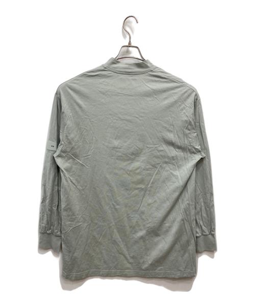 Y-3（ワイスリー）Y-3 (ワイスリー) MOCK NECK TEE グリーン サイズ:Sの古着・服飾アイテム