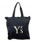 Y's（ワイズ）の古着「ロゴトートバッグ」｜ブラック
