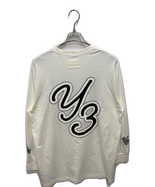 Y-3（ワイスリー）Y-3 (ワイスリー) GFX LS TEE ホワイト サイズ:S 未使用品の古着・服飾アイテム