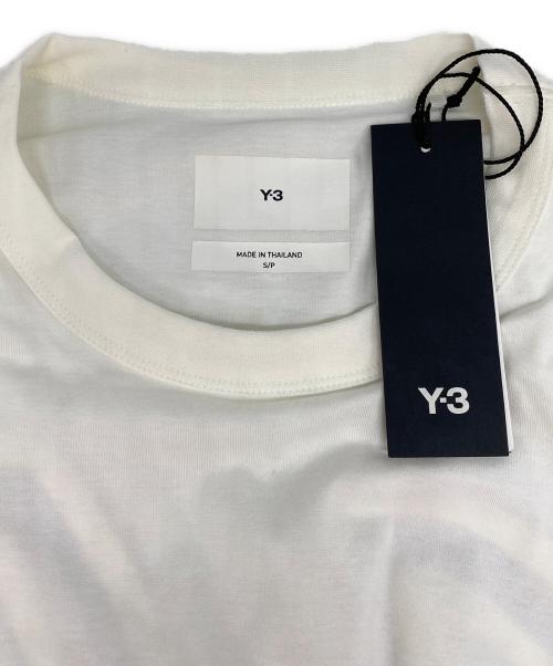 Y-3（ワイスリー）Y-3 (ワイスリー) GFX LS TEE ホワイト サイズ:S 未使用品の古着・服飾アイテム