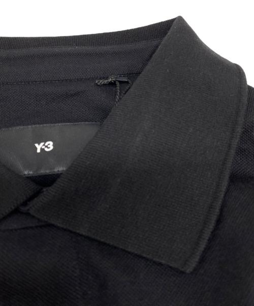 Y-3（ワイスリー）Y-3 (ワイスリー) SS POLO ブラック サイズ:Sの古着・服飾アイテム