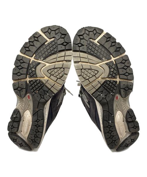 NEW BALANCE（ニューバランス）NEW BALANCE (ニューバランス) ローカットスニーカー グレー×ネイビー サイズ:27.5の古着・服飾アイテム