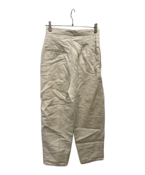 Gemini（ジェミニ）Gemini (ジェミニ) リネンタックパンツ ベージュ サイズ:38の古着・服飾アイテム