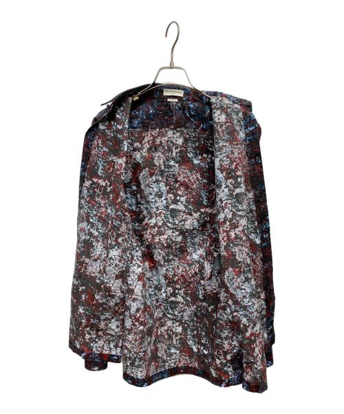 BALENCIAGA（バレンシアガ）BALENCIAGA (バレンシアガ) 総柄シャツ レッド サイズ:37の古着・服飾アイテム