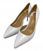 Christian Louboutinクリスチャン・ルブタン）の古着「ヒールパンプス」｜ホワイト