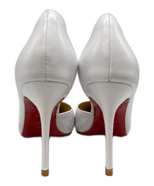Christian Louboutin（クリスチャン・ルブタン）Christian Louboutin (クリスチャン・ルブタン) ヒールパンプス ホワイト サイズ:39の古着・服飾アイテム
