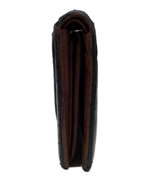 CHANEL（シャネル）CHANEL (シャネル) ラムスキンキルティングウォレット ブラックの古着・服飾アイテム