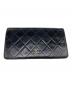 CHANEL（シャネル）の古着「ラムスキンキルティングウォレット」｜ブラック