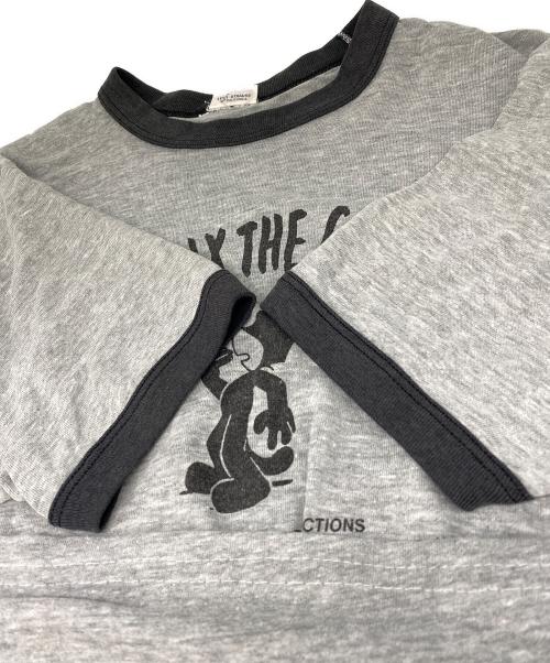 LEVI'S（リーバイス）LEVI'S (リーバイス) ヴィンテージリンガーTシャツ グレー サイズ:Ｌの古着・服飾アイテム