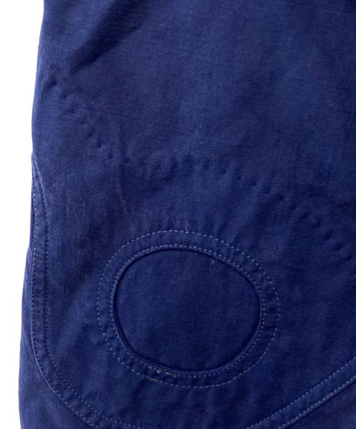 MIU MIU（ミュウミュウ）MIU MIU (ミュウミュウ) ベルテッドデザインスカート ネイビー サイズ:38の古着・服飾アイテム