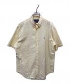 POLO RALPH LAURENポロ・ラルフローレン）の古着「シアサッカーシャツ」｜イエロー