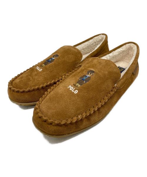 POLO RALPH LAUREN（ポロ・ラルフローレン）POLO RALPH LAUREN (ポロ・ラルフローレン) モカシンシューズ ブラウン サイズ:11の古着・服飾アイテム