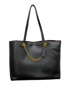 中古・古着通販】COACH (コーチ) シグネチャーレザートートバッグ