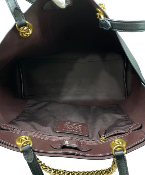 COACH（コーチ）COACH (コーチ) 2WAYトートバッグ ブラックの古着・服飾アイテム
