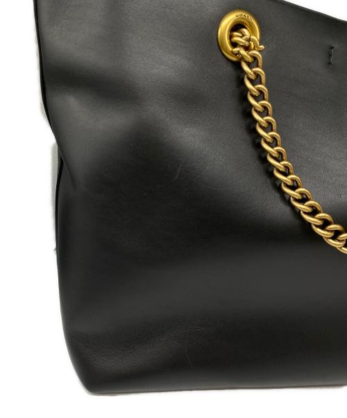 COACH（コーチ）COACH (コーチ) 2WAYトートバッグ ブラックの古着・服飾アイテム