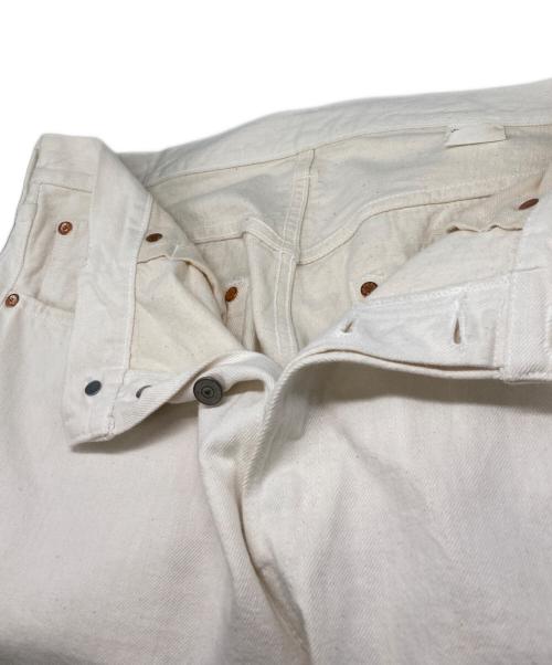 SUGAR CANE（シュガーケーン）SUGAR CANE (シュガーケーン) 13oz. WHITE DENIM “1947 MODEL” REGULAR STRAIGHT ホワイト サイズ:W36の古着・服飾アイテム