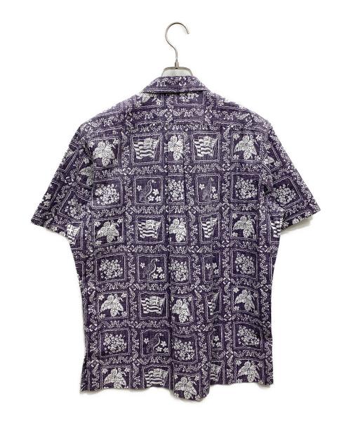 reyn spooner（レイン スプナー）reyn spooner (レイン スプナー) 総柄シャツ パープル サイズ:Mの古着・服飾アイテム