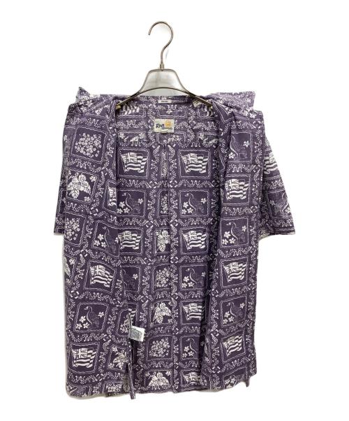 reyn spooner（レイン スプナー）reyn spooner (レイン スプナー) 総柄シャツ パープル サイズ:Mの古着・服飾アイテム