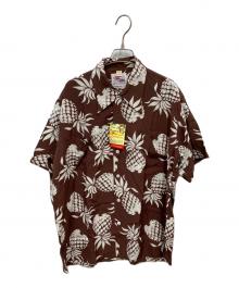KAHANAMOKU（カハナモク）の古着「アロハシャツ」｜ブラウン