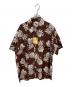 KAHANAMOKU（カハナモク）の古着「アロハシャツ」｜ブラウン