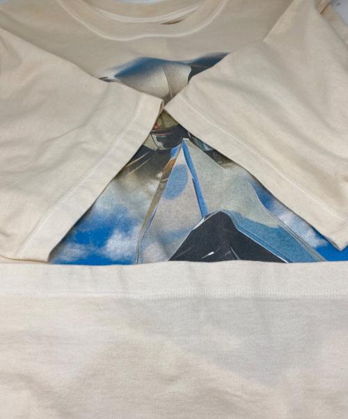 doublet（ダブレット）doublet (ダブレット) ANDROID PRINT T-SHIRT アイボリー サイズ:Ｌの古着・服飾アイテム