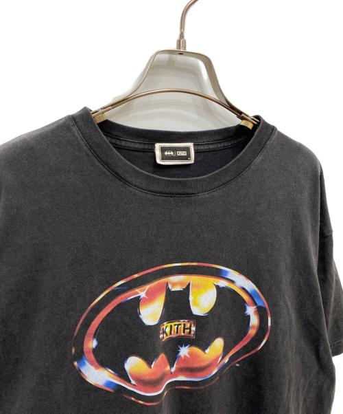 KITH（キス）KITH (キス) BATMAN (バットマン) Logo vintage tee ブラック サイズ:Ｍの古着・服飾アイテム