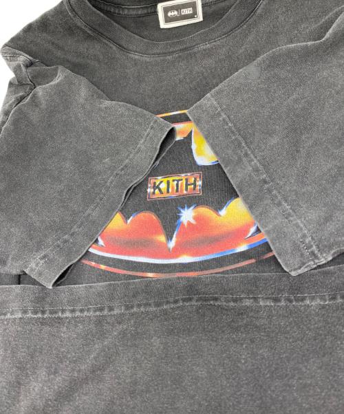 KITH（キス）KITH (キス) BATMAN (バットマン) Logo vintage tee ブラック サイズ:Ｍの古着・服飾アイテム
