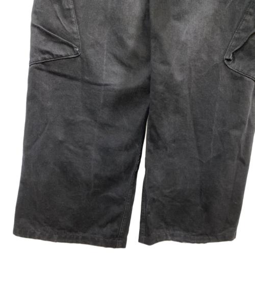 EGONLAB（エゴンラボ）EGONLAB (エゴンラボ) デニムカーゴパンツ ブラック サイズ:Ｌの古着・服飾アイテム