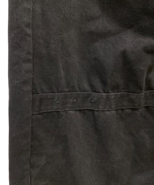 EGONLAB（エゴンラボ）EGONLAB (エゴンラボ) デニムカーゴパンツ ブラック サイズ:Ｌの古着・服飾アイテム