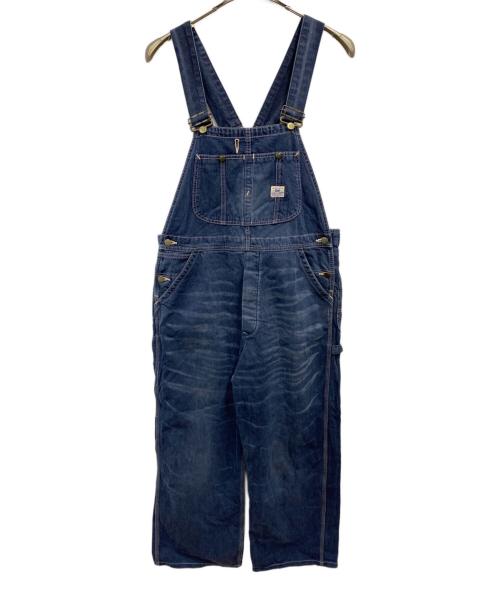 LEE（リー）LEE (リー) ローバックスタイルオーバーオール ブルー サイズ:W34の古着・服飾アイテム